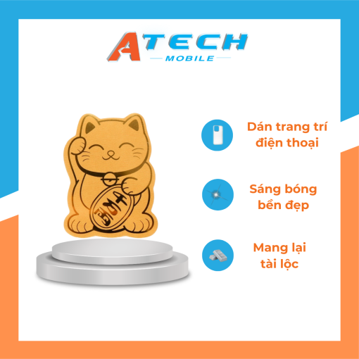 mèo thần tài của atech mobile