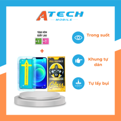 Kính cường lực khung tự dán của Atech Mobile